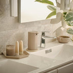 LINE+ARC Modern Easy-to-Press Soap Dispenser. No-Rust Cute Bathroom Green - Image 8