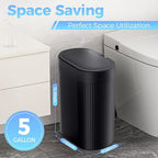 jinligogo 2 Pack 5 Gallon Bathroom Trash Can - Image 3