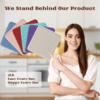 ZLR Silicone Dish Drying Mat 12" x 12" Square - Image 7