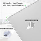 3 Sided Splatter Guard, Anti Splatter Shield Stainless Steel Oil Splatter Guard - Image 6