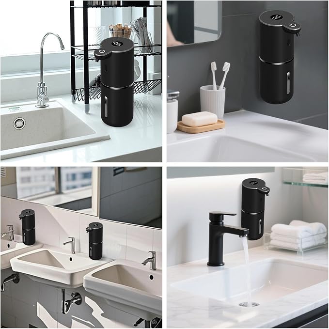 OHIFAST Automatic Foaming Soap Dispenser Touchless, USB Rechargeable Smart Hand - Image 7