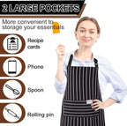Janmercy 24 Pcs Aprons for Women Men - Image 7