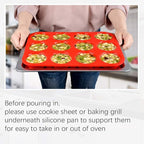 CAKETIME Silicone Muffin Pan Set - Image 6