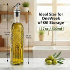 WERTIOO 4 Pack Olive Oil Dispenser Bottle - Image 2