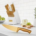 Cuisinart Professional Block Knife Set, Lightweight, Stainless Steel, Durable & - Image 4