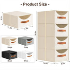 Homsorout Stackable Storage Drawers - Image 3