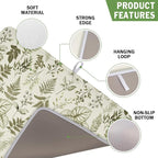 Vintage Botanical Floral Dish Drying Mat - Image 3