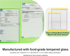 Tempered Glass Cutting Board Set - Image 4