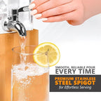 ACRYLIC Drink Dispenser- 1.25 GALLON Beverage Dispenser - Image 3