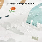 PandaEar 5 Pack Baby Long Sleeve Bibs| Waterproof Full Sleeve Bib - Image 5
