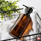 GMISUN Amber Glass Soap Dispenser, Hand Soap Dispenser - Image 6