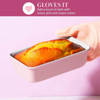 Paris Hilton Nonstick Carbon Steel Bakeware Collection, 9-Inch x 5-Inch Loaf Pan - Image 3