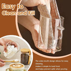 Glass Sugar Container with Spoon - Image 4