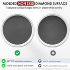 Set of 4, 10 Inch Non-Skid Lazy Susan Organizers - Image 3