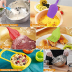 CHAREADA Mixing Bowls with Airtight Lids, Size 4.5, 0.7 qt, Fit - Image 8