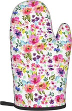 Floral Oven Mitts and Pot Holders Sets Spring Summer Kitchen Mitts Colorful - Image 8