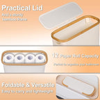 efluky Toilet Paper Basket 28L, Toilet Paper Holder - Image 3