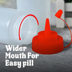 Norcalway 16 oz Condiment Squeeze Bottles - Image 3