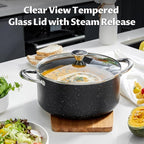 BEZIA 6 Quart Nonstick Stock Pot - Image 5