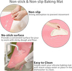 Silicone Pastry Mat 28" x 20" Extra Thick Non Stick Baking Mat - Image 4