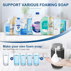 Ceramic Foaming Soap Dispenser, 12 oz Bathroom Foam Hand Soap Dispenser - Image 5