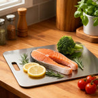 4PCS Titanium Cutting Board Set of 4 – 100% Pure Titanium Double-Sided Chopping - Image 7