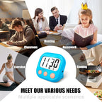 6 Pack Kitchen Timers Loud Ring Digital Timers - Image 5