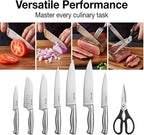 McCook® Knife Sets, German Stainless Steel Knife Block Sets - Image 7
