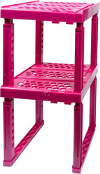 Locker Organizer Shelf， Adjustable Width and Height, Ideal Locker by Piffny
