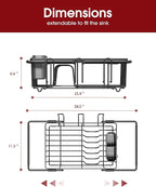 Sakugi Dish Drying Rack in Sink - Image 4