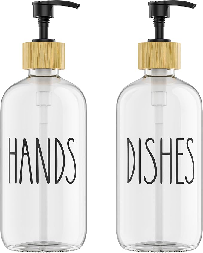 Cisily Dish Soap Dispenser Set by CISILYHOMELIFE