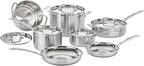 Cuisinart 12-Piece MultiClad Pro Triple Ply Stainless Stainless Steel Pots and by Cuisinart