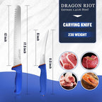 DRAGON RIOT Carving Knife Set for Meat 12 Inche Meat Slicing Knife and Boning - Image 7