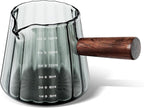 Joeyan 6 oz Grey Glass Measuring Cups by JoeyanHousehold