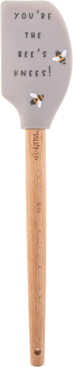 Karma, Silicone Spatula with Wood Handle Heat Resistant, cooking and Mixing by KarmaGifts