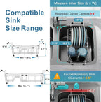 GSlife Small Sink Dish Drying Rack - Image 3