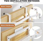 Pantry Door Organizers and Storage, 8-Tier Large Metal Heavy-Duty Frame Over - Image 4