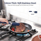600ºF Heat Resistant Kitchen Tongs: U-Taste 9 in Silicone Cooking Tong - Image 5
