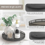 Nature Slate Lazy Susan Turntable - Image 7