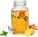 Kingrol 1 Gallon Glass Drink Dispenser by Kingrol