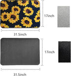 Dish Drying Mat Foldable Fall Kitchen Drying Mat Absorbent Sink Mat - Image 4