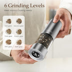 Electric Salt and Pepper Grinder Set - Image 3