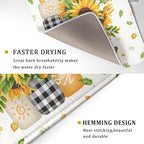 Giwawa Sunflower Vases Dish Drying Mat - Image 3