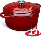 Overmont Enameled Cast Iron Dutch Oven by Overmont