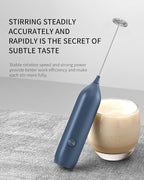 CIRCLE JOY Rechargeable Milk Frother Handheld - Image 6