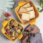Sweejar Ceramic Baking Dish, 9 x 9 Cake Baking Pan - Image 5