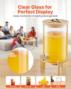 VEVOR Beverage Dispenser, 2.2 Gallon Drink Dispensers - Image 4