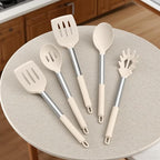 Silicone Cooking Utensils Set Utensil: 40 Pcs Black Stainless Steel Cookware Set - Image 6