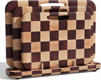 SMIRLY Wooden Cutting Boards for Kitchen, Double-Sided Cutting Board by Smirly