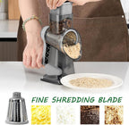 Dachenus Cheese Grater Rotary Cheese Grater, Versatile Cheese Shredder - Image 4